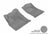 MAXpider Rubber Floor Mats for 2015 2014 2013 2012 Toyota Tacoma [Covers Front Row, Gray] L1TY09011501
