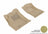 MAXpider Rubber Floor Mats for 2015 2014 2013 2012 Toyota Tacoma [Covers Front Row, Tan] L1TY09011502