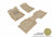 MAXpider Rubber Floor Mats for 2015 2014 2013 2012 Toyota Tacoma [Covers Front & Rear Row, Tan] L1TY09101502