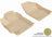 MAXpider Rubber Floor Mats for 2015 2014 2013 2012 Toyota Prius C [Covers Front Row, Tan] L1TY09511502