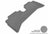 MAXpider Rubber Floor Mats for 2019 2018 2017 2016 2015 2014 2013 2012 Toyota Prius C [Covers Rear (2nd) Row, Gray] L1TY09521501