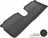 MAXpider Rubber Floor Mats for 2014 2013 2012 Toyota Yaris [Covers Rear (2nd) Row, Black] L1TY10821509