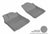 MAXpider Rubber Floor Mats for 2018 2017 2016 2015 2014 2013 Toyota Avalon [Covers Front Row, Gray] L1TY13011501