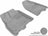 MAXpider Rubber Floor Mats for 2020 2019 2018 2017 2016 2015 2014 2013 Toyota Sienna [Covers Front Row, Gray] L1TY13111501