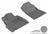 MAXpider Rubber Floor Mats for Sequoia/Tundra [Covers Front Row, Gray] L1TY14711501