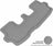 MAXpider Rubber Floor Mats for 2013 2012 2011 2010 2009 2008 Toyota Highlander [Covers Rear (3rd) Row, Gray] L1TY15031501