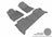 MAXpider Rubber Floor Mats for 2021 2020 2019 2018 2017 2016 2015 2014 Toyota Tundra [Covers Front & Rear Row, Gray] L1TY15301501