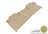 MAXpider Rubber Floor Mats for 2021 2020 2019 2018 2017 2016 2015 2014 Toyota Tundra [Covers Rear (2nd) Row, Tan] L1TY15421502