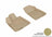 MAXpider Rubber Floor Mats for 2013 2012 2011 2010 2009 2008 Toyota Highlander [Covers Front Row, Tan] L1TY15711502