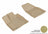 MAXpider Rubber Floor Mats for 2019 2018 2017 2016 2015 2014 Toyota Highlander [Covers Front Row, Tan] L1TY16311502