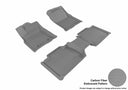 MAXpider Rubber Floor Mats for 2017 2016 Toyota Tacoma [Covers Front & Rear Row, Gray] L1TY21501501