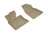 MAXpider Rubber Floor Mats for 2021 2020 2019 2018 Toyota Camry [Covers Front Row, Tan] L1TY23711502