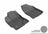 MAXpider Rubber Floor Mats for 2019 2018 2017 2016 Toyota Prius C [Covers Front Row, Gray] L1TY24211501