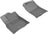 MAXpider Rubber Floor Mats for 2021 2020 2019 2018 Toyota Tacoma [Covers Front Row, Gray] L1TY24911501