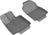 MAXpider Rubber Floor Mats for 2021 2020 2019 Toyota RAV4 [Covers Front Row, Gray] L1TY25411501