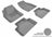 MAXpider Rubber Floor Mats for 2011 2010 2009 2008 2007 2006 2005 2004 Volvo S40 [Covers Front & Rear Row, Gray] L1VV00301501