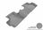 MAXpider Rubber Floor Mats for 2013 2012 2011 2010 2009 2008 2007 Volvo C30 [Covers Rear (2nd) Row, Gray] L1VV00721501