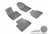 MAXpider Rubber Floor Mats for S90/V90 [Covers Front & Rear Row, Gray] L1VV02201501