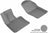 MAXpider Rubber Floor Mats for S90/V90 [Covers Front Row, Gray] L1VV02211501