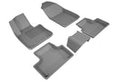 MAXpider Rubber Floor Mats for XC60/XC90 [Covers Front & Rear Row, Gray] L1VV02501501
