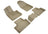 MAXpider Rubber Floor Mats for XC60/XC90 [Covers Front & Rear Row, Tan] L1VV02501502