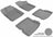 MAXpider Rubber Floor Mats for 2010 2009 2008 2007 2006 2005 2004 2003 2002 2001 2000 1999 1998 Volkswagen Beetle [Covers Front & Rear Row, Gray] L1VW00501501
