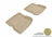 MAXpider Rubber Floor Mats for 2010 2009 2008 2007 2006 2005 2004 2003 2002 2001 2000 1999 1998 Volkswagen Beetle [Covers Rear (2nd) Row, Tan] L1VW00521502