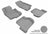 MAXpider Rubber Floor Mats for Jetta/Jetta City [Covers Front & Rear Row, Gray] L1VW00801501