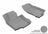 MAXpider Rubber Floor Mats for Volkswagen [Covers Front Row, Gray] L1VW00811501