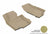 MAXpider Rubber Floor Mats for Volkswagen [Covers Front Row, Tan] L1VW00811502