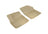 MAXpider Rubber Floor Mats for Atlas/Atlas Cross Sport [Covers Front Row, Tan] L1VW08411502