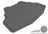 MAXpider Rubber Floor Mats for 2014 2013 2012 2011 2010 2009 Acura TL [Covers Cargo (Trunk), Gray] M1AC0031301