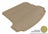 MAXpider Rubber Floor Mats for 2013 2012 2011 2010 2009 2008 2007 Acura MDX [Covers Cargo (Trunk), Tan] M1AC0041302
