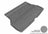 MAXpider Rubber Floor Mats for 2018 2017 2016 2015 2014 2013 Acura RDX [Covers Cargo (Trunk), Gray] M1AC0051301