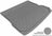 MAXpider Rubber Floor Mats for 2017 2016 2015 2014 2013 2012 2011 2010 2009 Audi Q5 [Covers Cargo (Trunk), Gray] M1AD0131301