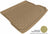 MAXpider Rubber Floor Mats for 2017 2016 2015 2014 2013 2012 2011 2010 2009 Audi Q5 [Covers Cargo (Trunk), Tan] M1AD0131302