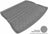 MAXpider Rubber Floor Mats for A3/A3 Quattro [Covers Cargo (Trunk), Gray] M1AD0211301