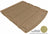 MAXpider Rubber Floor Mats for Audi [Covers Cargo (Trunk), Tan] M1AD0221302