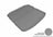 MAXpider Rubber Floor Mats for A3/S3 [Covers Cargo (Trunk), Gray] M1AD0331301