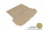 MAXpider Rubber Floor Mats for Q7/SQ7 [Covers Cargo (Trunk), Tan] M1AD0401302