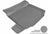 MAXpider Rubber Floor Mats for 2016 2015 2014 2013 2012 2011 2010 Buick LaCrosse [Covers Cargo (Trunk), Gray] M1BC0071301
