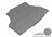 MAXpider Rubber Floor Mats for Encore/Trax [Covers Cargo (Trunk), Gray] M1BC0161301