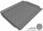 MAXpider Rubber Floor Mats for 2006 2005 2004 2003 2002 2001 2000 BMW X5 [Covers Cargo (Trunk), Gray] M1BM0051301
