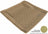 MAXpider Rubber Floor Mats for BMW [Covers Cargo (Trunk), Tan] M1BM0061302