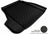 MAXpider Rubber Floor Mats for BMW [Covers Cargo (Trunk), Black] M1BM0111309