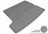 MAXpider Rubber Floor Mats for 2015 2014 2013 BMW X1 [Covers Cargo (Trunk), Gray] M1BM0171301
