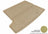 MAXpider Rubber Floor Mats for 2015 2014 2013 BMW X1 [Covers Cargo (Trunk), Tan] M1BM0171302