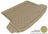 MAXpider Rubber Floor Mats for BMW [Covers Cargo (Trunk), Tan] M1BM0181302