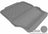 MAXpider Rubber Floor Mats for 328i/335i [Covers Cargo (Trunk), Gray] M1BM0241301