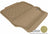 MAXpider Rubber Floor Mats for 328i/335i [Covers Cargo (Trunk), Tan] M1BM0241302